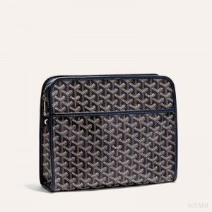 Accesorios Goyard JOUVENCE GM TOILET BAG Azul Marino Azules | GY-DGO7591
