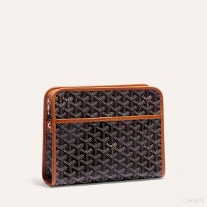 Accesorios Goyard JOUVENCE MM TOILET BAG Negras Marrones | GY-AVK6800