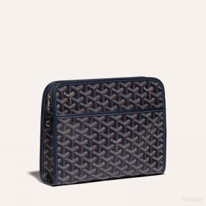 Accesorios Goyard JOUVENCE MM TOILET BAG Azul Marino Azules | GY-ISP0348