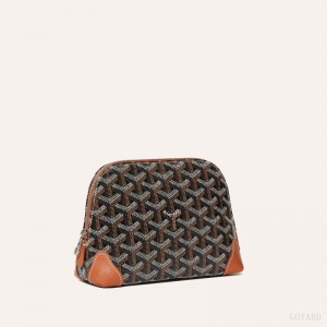 Accesorios Para Bolsos Goyard Vendôme Cosmetic Pouch Negras Marrones | GY-ZFU6877