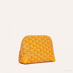 Accesorios Para Bolsos Goyard Vendôme Cosmetic Pouch Amarillo | GY-WRW1823