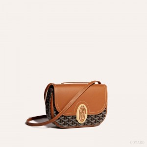 Bolsa De Hombro Goyard 233 bag Negras Marrones | GY-EZS1072