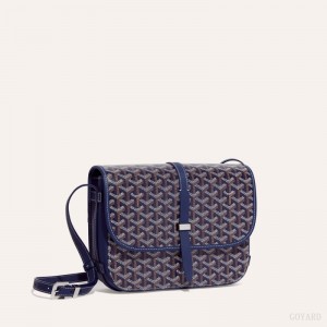 Bolsa De Hombro Goyard Belvedere MM Bag Azul Marino Azules | GY-UEG0302