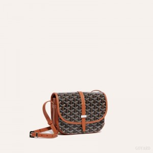 Bolsa De Hombro Goyard Belvedere PM Bag Negras Marrones | GY-EWH5443