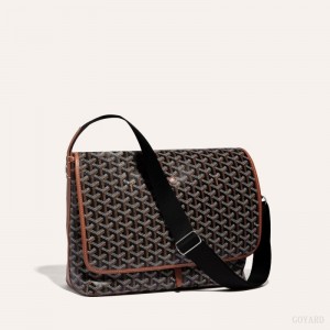 Bolsa De Hombro Goyard CAPETIEN MM MESSENGER BAG Negras Marrones | GY-WYX1875