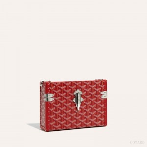 Bolsa De Hombro Goyard Cassette Trunk Bag Rojas | GY-GBC3107