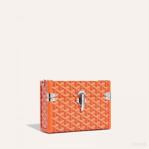 Bolsa De Hombro Goyard Cassette Trunk Bag Naranjas | GY-YUT7046