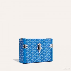 Bolsa De Hombro Goyard Cassette Trunk Bag Azules | GY-LJX8520