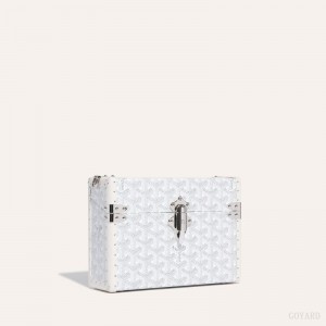 Bolsa De Hombro Goyard Cassette Trunk Bag Blancas | GY-GBM0499