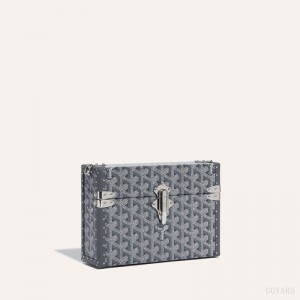 Bolsa De Hombro Goyard Cassette Trunk Bag Gris | GY-IPH2741