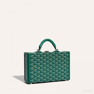 Bolsa De Hombro Goyard Grand Hôtel Trunk Bag Verde | GY-LBZ5375