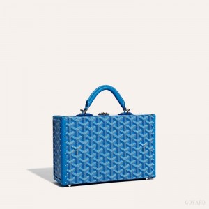 Bolsa De Hombro Goyard Grand Hôtel Trunk Bag Azules | GY-UNV6566