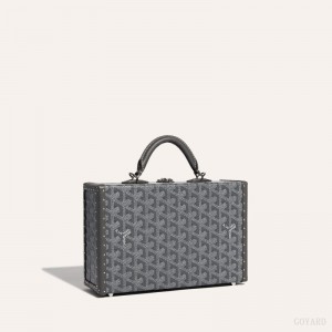 Bolsa De Hombro Goyard Grand Hôtel Trunk Bag Gris | GY-YFT4013