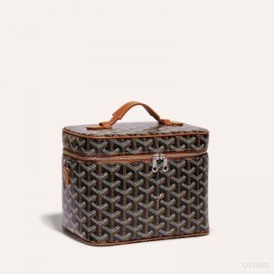Bolsa De Hombro Goyard MUSE VANITY CASE Negras Marrones | GY-ZIC3905