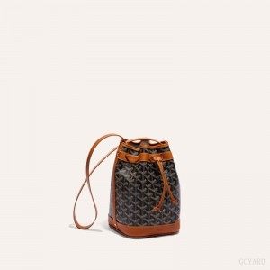 Bolsa De Hombro Goyard PETIT FLOT BUCKET BAG Negras Marrones | GY-DPZ5154
