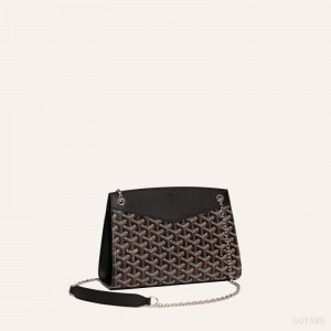 Bolsa De Hombro Goyard Rouette Structuré PM Bag Negras | GY-IGK5039