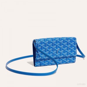 Bolsa De Hombro Goyard Varenne Continental Wallet Azules | GY-YZC5772
