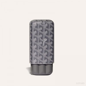 Bolsa Estuche Goyard CHURCHILL 3 CIGAR CASE Gris | GY-XEZ0839