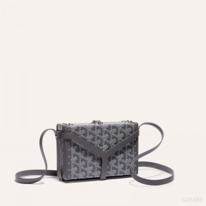 Bolsas Mini Goyard MINAUDIÈRE TRUNK BAG Gris | GY-CYJ0973