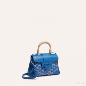 Bolsas Mini Goyard SAIGON SOUPLE MINI BAG Azules | GY-EJX0227