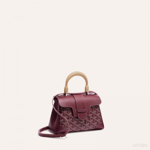 Bolsas Mini Goyard SAIGON SOUPLE MINI BAG Burdeos | GY-GRD0127