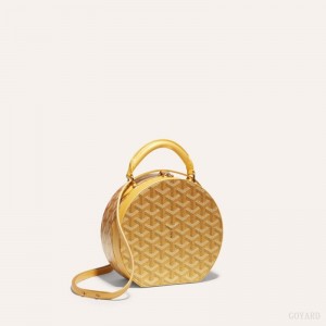 Bolsas Mini Goyard THE ALTO HATBOX TRUNK BAG Doradas | GY-TDD1350