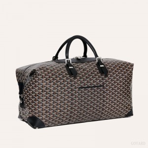 Bolsas de Viaje Goyard Bowling 55 bag Negras | GY-GWR6164