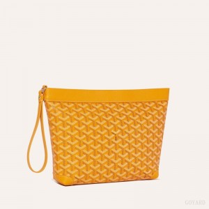 Bolso Pequeño Goyard Conti pouch Amarillo | GY-UXK9901