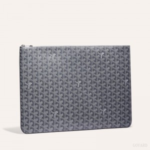 Bolso Pequeño Goyard SENAT GM DOCUMENT CASE Gris | GY-UOX9762