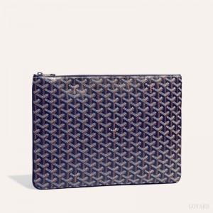 Bolso Pequeño Goyard Sénat MGM Pouch Azul Marino Azules | GY-SWU3741
