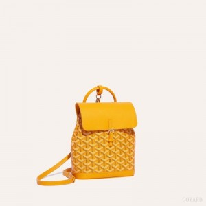 Bolsos Goyard Alpin Mini Backpack Amarillo | GY-TUH4094