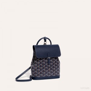 Bolsos Goyard Alpin Mini Backpack Azul Marino Azules | GY-LAD1161