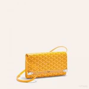 Bolsos Goyard Monte-Carlo PM Clutch Amarillo | GY-MNL1817