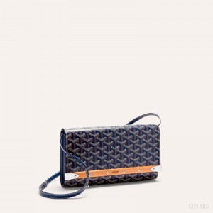 Bolsos Goyard Monte-Carlo PM Clutch Azul Marino Azules | GY-ZKF4065