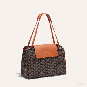 Bolsos Goyard ROUETTE PM BAG Negras Marrones | GY-DFO5396