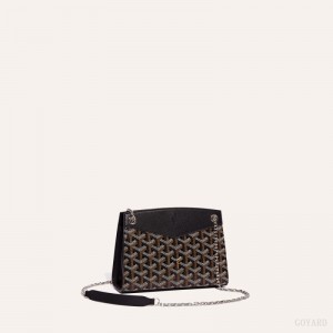 Bolsos Goyard Rouette Structuré Mini Bag Negras | GY-OQE9385