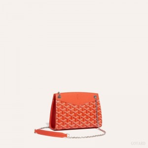 Bolsos Goyard Rouette Structuré Mini Bag Naranjas | GY-DBA4520