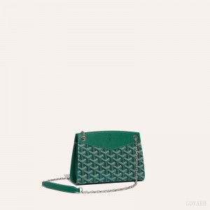 Bolsos Goyard Rouette Structuré Mini Bag Verde | GY-XER0246