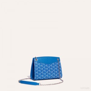 Bolsos Goyard Rouette Structuré Mini Bag Azules | GY-BRW3279