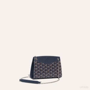 Bolsos Goyard Rouette Structuré Mini Bag Azul Marino Azules | GY-HZS9559