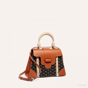 Bolsos Goyard SAÏGON PM BAG Negras Marrones | GY-KBM8839