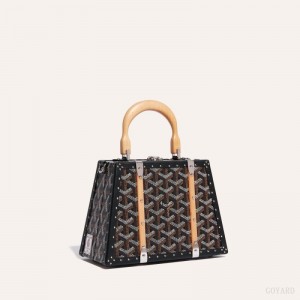 Bolsos Goyard Saïgon Mini Trunk Bag Negras | GY-VYJ4388