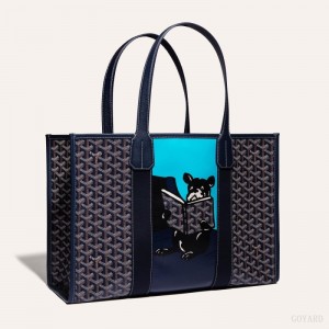 Bolsos Goyard VILLETTE TOTE BAG Azul Marino Azules | GY-GLM8449