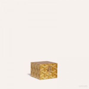 Boxes Goyard REGENCE TRUNK Doradas | GY-DDW8582