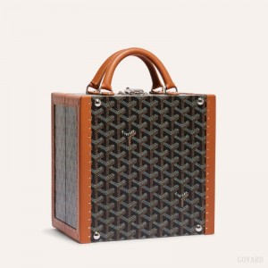 Boxes Goyard TRAVEL BOWL Negras Marrones | GY-QFN9035