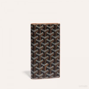 Carteras Goyard SAINT-ROCH WALLET Negras Marrones | GY-LFN9528