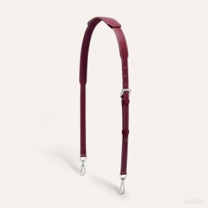 Correa Para Bolso Goyard CUIR MM STRAP Burdeos | GY-ZAP1622