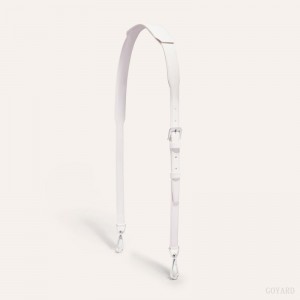 Correa Para Bolso Goyard CUIR MM STRAP Blancas | GY-PSH9722