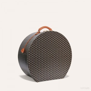 Maleta Goyard BOITE CHAPEAU Negras Marrones | GY-AFQ1556