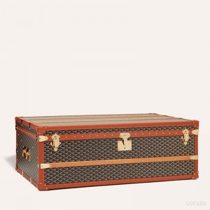 Maleta Goyard CABINE TRUNK Negras Marrones | GY-EYW2737